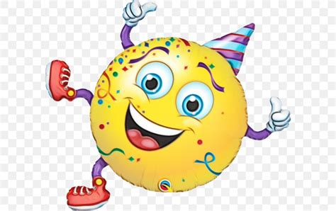 Party Emoji Face Png 600x516px Smiley Baby Toys Balloon Birthday