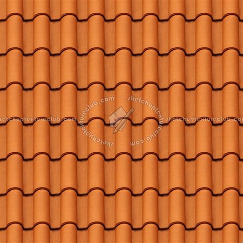 Clay Roof Texture Seamless 19580