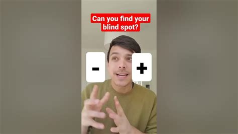 Can You Find Your Blind Spot Youtube