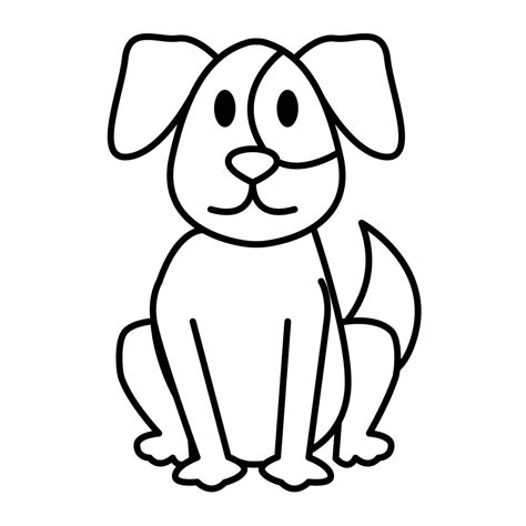 Dibujo De Perro Para Colorear E Imprimir Dibujos Y Colores