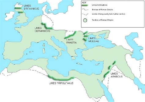 The Limes And Borders Of The Roman Empire Roman Empire Roman Empire