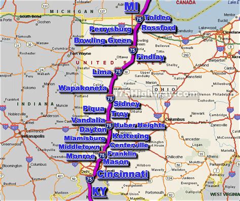 I 75 Ohio Traffic Maps