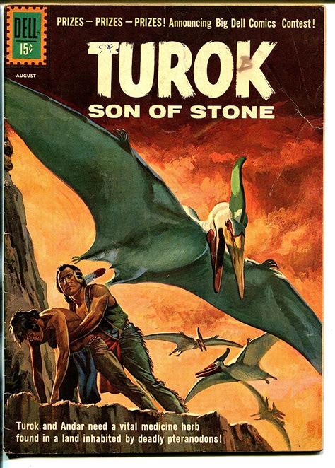 Amazon Com Turok Son Of Stone 24 1961 Dell Pre Historic Indians