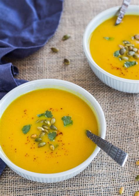 Turmeric Curry Carrot Soup Instant Pot Pressure Cooker Lettys Kitchen