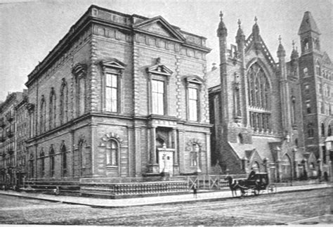 Daytonian In Manhattan The Lost 1857 New York Historical Society Building