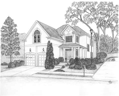 House Pencil Drawing Pencil Drawing By Keith Lacour Draw Flickr