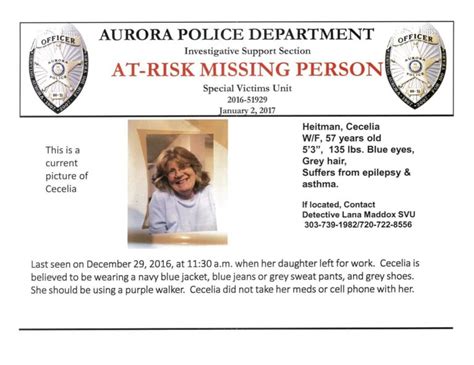 have you seen this person police seek help in finding missing colorado woman cedar city news