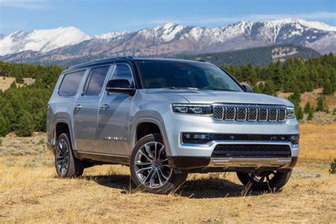 2023 Wagoneer L And Grand Wagoneer L Review Longer Engine Longer Jeep