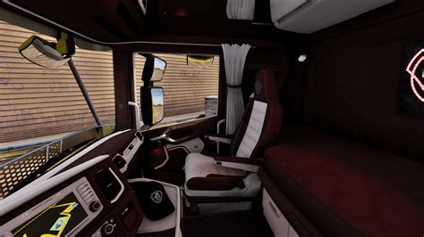 Scania Next Gen Brown White Interior Ets Mods My Xxx Hot Girl