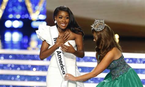 New York Nia Imani Franklin Wins Miss America Pageant