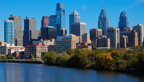 Philadelphia Skyline Wallpaper Wallpapersafari