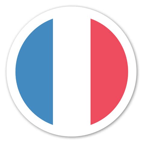 Buy France Flag Sticker Die Cut Stickers Stickerapp