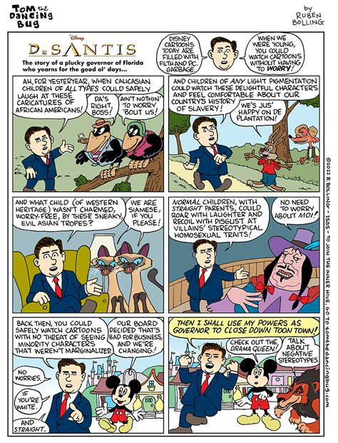 Cartoon The New Disney Cartoon—desantis In 2022 Disney Cartoons