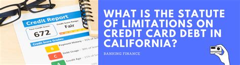 How long is the statute of limitations? What Is the Statute of Limitations on Credit Card Debt in California? - The Power is Now
