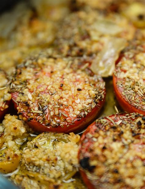 Oven Roasted Herbed Tomatoes - 12 Tomatoes