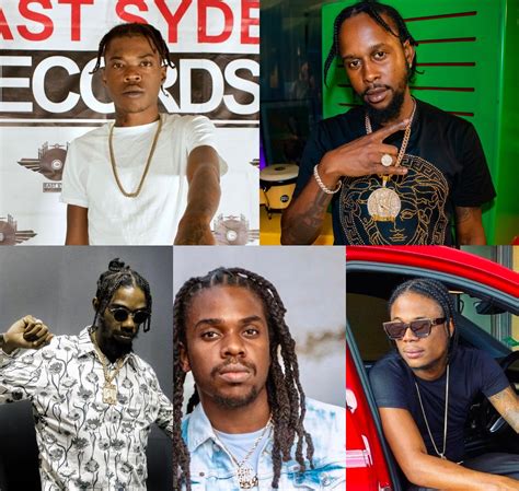 Top Five Most Streamed Reggaedancehall Artists On Audiomack 2021 Cnw Network