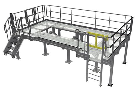 Industrial Platforms in High Grade Stainless Steel - Pica IC