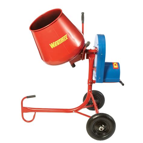 Westmix 65l 12hp Electric Cement Mixer In 6270021 Bunnings Warehouse