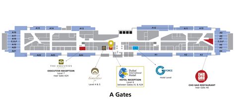 Dubai International Airport Hotel Hotel Location Map