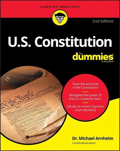 Us Constitution For Dummies 2nd Edition By Dummies Consumer English