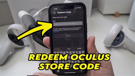 Oculus Quest 2 How To Redeem Store Code On The Oculus App Youtube