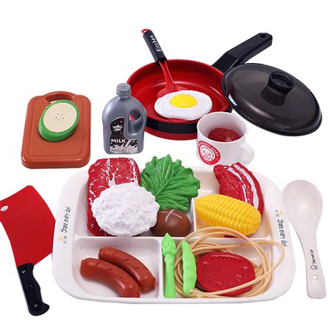Maybe you would like to learn more about one of these? 23PCS Kids Kitchen Toy Set Mini Pretend Play Toy Cooking ...