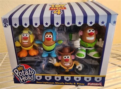 Mr Potato Head Disney Pixar Toy Story Mini 4 Pack Buzz Woody Ducky
