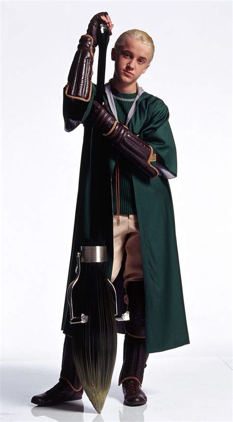 Draco Malfoy In Quidditch Robes Harry Potter Harry Potter Wiki