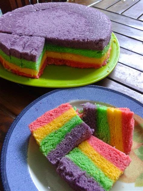 Resep Bolu Rainbow Kukus Sederhana Resep Bolu Nutrisari Kukus 2 Telur