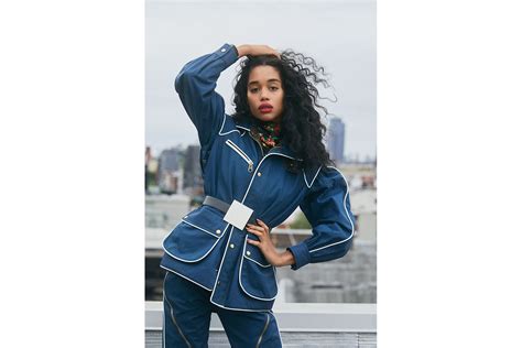 actress laura harrier talks film icons fashion and fulfilling her romcom dream marie claire