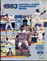 1983 National League Championship Series Dodgers program