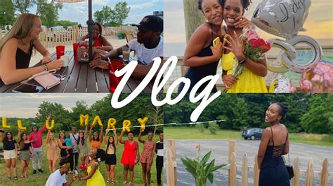 Vlog Weekend In My Life Surprise Proposal South African Youtuber