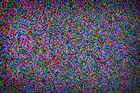 Digital Television Noise Stock Photo Image Of Screen 41288652