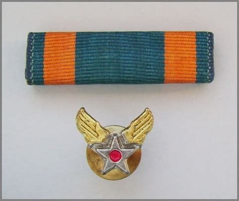 Items Similar To Ww2 Army Air Forces Air Medal Ribbon Bar And Aaf Lapel