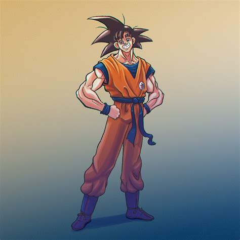 Artstation Goku Fan Art