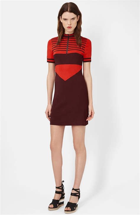 Topshop Colorblock Knit Dress Nordstrom