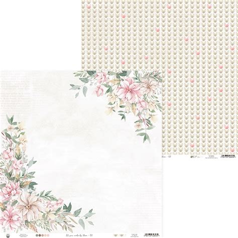 Let Your Creativity Bloom Double Sided Cardstock 12x12 03 5907739328434