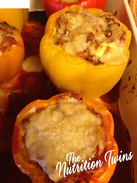 Skinny Cheesy Stuffed Peppers Recipe Stuffed Peppers Recipes Food