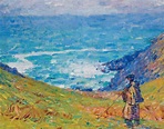 John peter Russel art | John Peter Russell – Cliffs at Falaise, 1900-04 ...