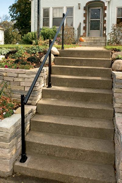 Easy how to instructions using aluminum railings for deck or porch stair railings. Handyman Club of America - DIY Projects, Ideas, Tool ...