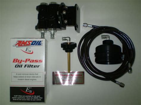 Buy Oil Bypass Filter Kit Ford Powerstroke 64 2008 2010 Black Opsocs