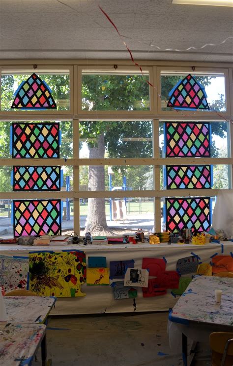 Sunshine Guerrilla How To Make Your Own Fake Stained Glass Windows