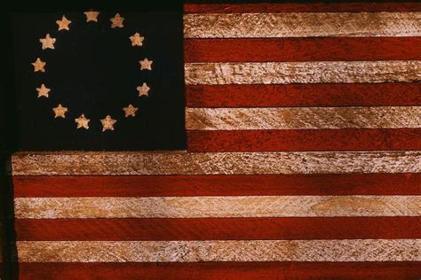 Historic United States Betsy Ross Flag Training Wheels Needed
