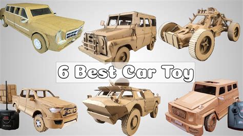 TOP 6 Best Cardboard Car Toys That I You Can Make At Home YouTube
