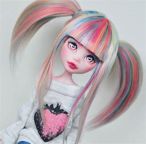 Custom Mh Dolls Custom Monster High Dolls Monster High Repaint