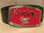 Heavy duty , high quality COCKY logo belt buckle. Similar to the one ...