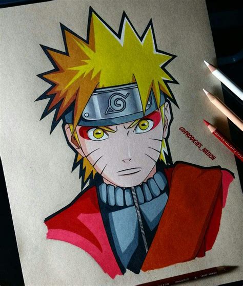 25 Naruto Drawing With Color Hasnaharmaya