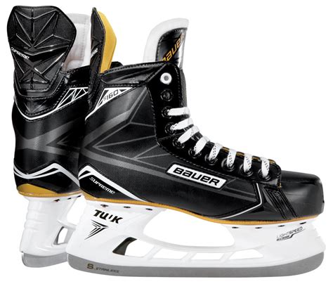 Damit ihnen die wahl des perfektes produktes etwas leichter fällt, hat schlittschuhen unser team außerdem das beste aller produkte gewählt, welches unter allen. Schlittschuhe BAUER Supreme S 160 Jr / Junior - SHOP-HOCKEY.DE