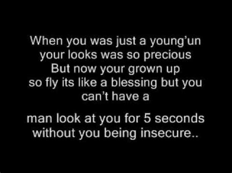 F so fly like it's a blessing but i can have a man look at me for 5 seconds fm without me feeling insecure. Lil Wayne - How To Love Lyrics - YouTube