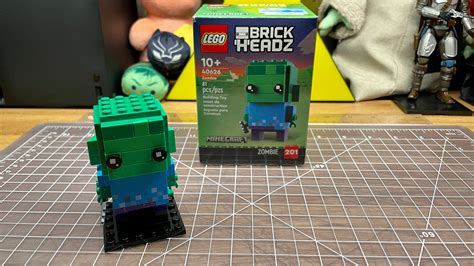 Lego Minecraft Brickheadz Unboxing Build And Review — Poggers